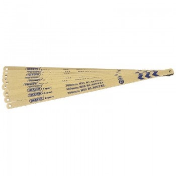 Bi-metal Hacksaw Blades, 300mm, 24tpi (Pack of 10)