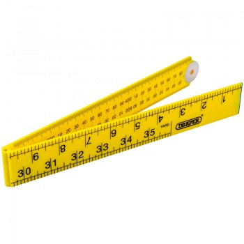 Plastic Folding Rule, 1m