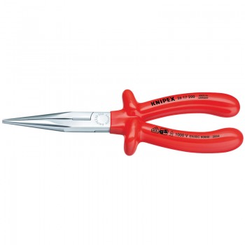 Knipex 26 17 200 Fully Insulated Long Nose Pliers, 200mm