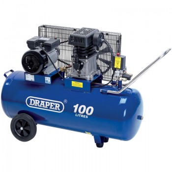 Belt-Driven Air Compressor, 100L, 2.2kW Belt-Driven Air Compressor, 100L, 2.2kW