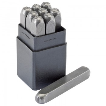 0 - 9 Number Stamp Set, 3/16” 0 - 9 Number Stamp Set, 3/16”