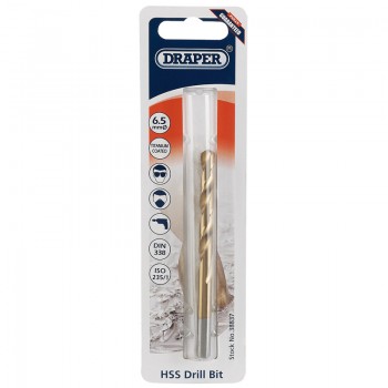 HSS Titanium Drill Bit, 6.5mm