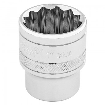 HI-TORQ® 12 Point Socket, 3/8&rdquo; Sq. Dr., 1&rdquo;