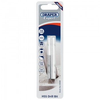 1.6mm HSS Twist Drill for 2 x 0.4 Taps
