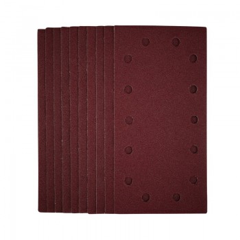 1/2 Sanding Sheets with Hook and Loop, 115 x 230mm, 80 Grit (Pack of 10) 1/2 Sanding Sheets with Hook and Loop, 115 x 230mm, 80 Grit (Pack of 10)