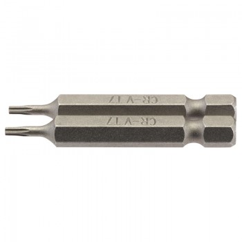 Draper TX-STAR® Insert Bit, 1/4&rdquo; Hex, 50mm Long, T7 (Pack of 2)