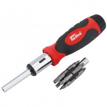 Draper Redline Ratcheting Screwdriver and Bit Set (14 Piece) Draper Redline Ratcheting Screwdriver and Bit Set (14 Piece)