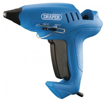 Variable Heat Glue Gun, 400W, 6 x Glue Sticks